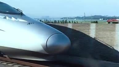 铁路高铁交通运输实拍视频视频的预览图